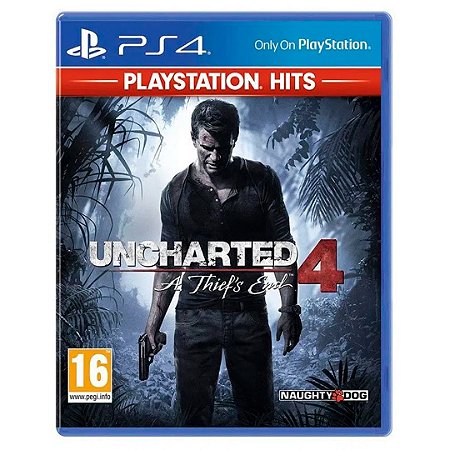 Jogo Uncharted 4 A Thief´s End (Relabel) (Seminovo) - PS4