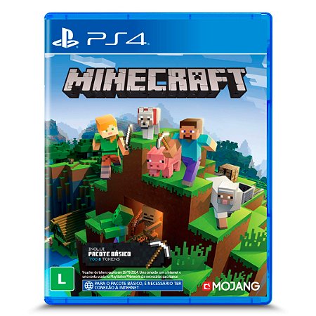Jogo Minecraft (Seminovo) (Relabel) - PS4