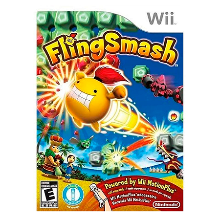 Jogo Fling Smash (Relabel)(Seminovo) - Nintendo Wii