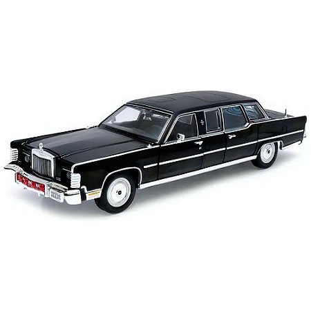 Miniatura Lincoln Continental Limousine Presidential Series Reagan Car 1972 1:24 - Road Signature