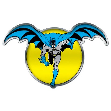 Placa Decorativa de Metal Batman, DC Comics - Yu Chi