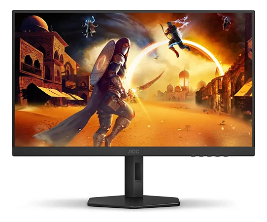 Monitor Gamer AOC 27" FHD, 180Hz, 0.5ms, IPS, G-Sync, HDR, Preto (Seminovo) - 27G4/P