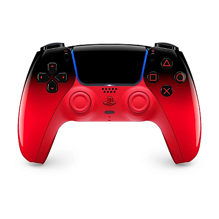 Controle Sem Fio Sony DualSense Hyperpop,Techno Red, Vermelho - PS5