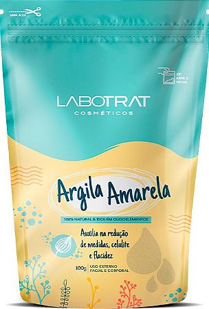 ARGILA AMARELA 100g - LABOTRAT