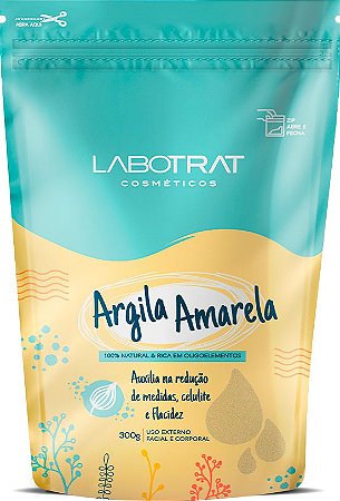 ARGILA AMARELA 300g - LABOTRAT