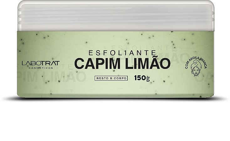 ESFOLIANTE CAPIM LIMAO CORPO E ROSTO 150g - LABOTRAT