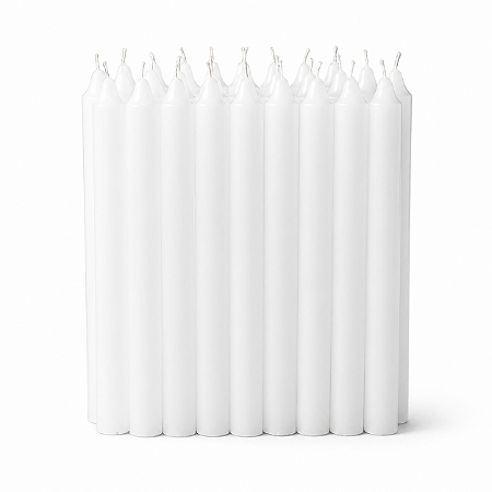 Kit 100 Velas Palito 18cm