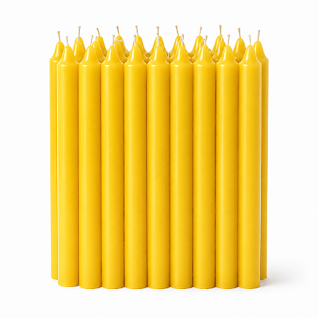 Vela palito 15 cm, 24g - caixa com 100 velas