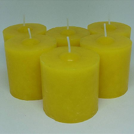 Caixa com 6 velas aromáticas 130g - citronela