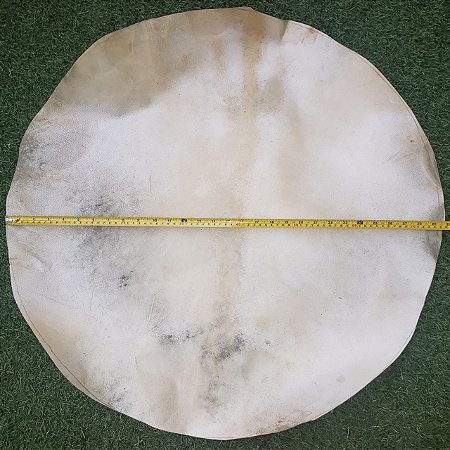 Pele de couro cabra disco 75cm