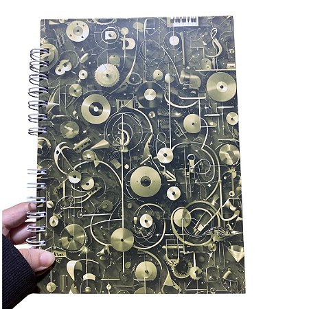 Caderno Grande Musical Sonoro Criativo