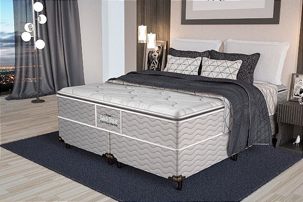 Cama Box Queen Guarda-Costas EPS Espuma D45 Probel