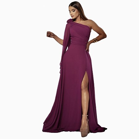 vestidos de festa fucsia nula manga e vestidos fucsia madrinha