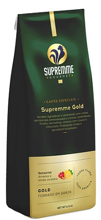 Café Supremme Gold 100% Arábica em Grãos 250gr