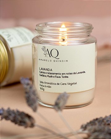 Vela Aromática Lavanda