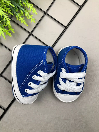 Tênis Cano Alto - Azul Royal