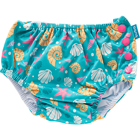 Biquini de Banho Reutilizável Conchas - Buba