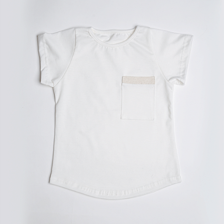 Camiseta Minimalista - Off White