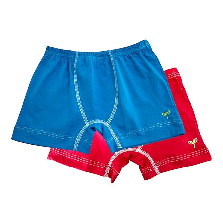 Cueca Box 100% Algodão - XG (10-12 anos)