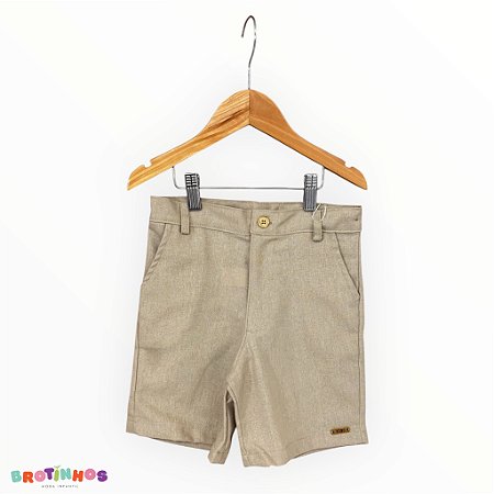 Bermuda em Linho - Caqui