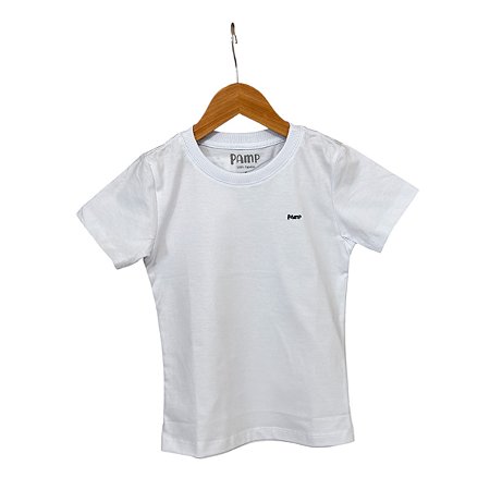 T-Shirt 100% Algodão - Branca