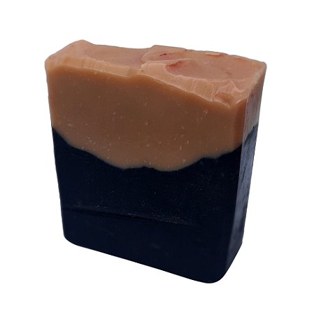 Sabonete  Natural de Argila Rosa com Carvão Ativado