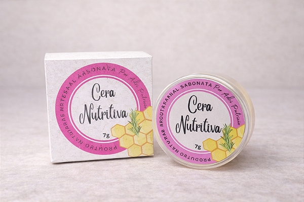 Cera Natural Multifuncional (unhas, cutículas, lábios)