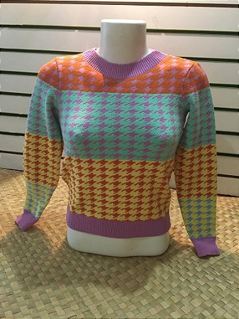 Semi cropped em tricot M