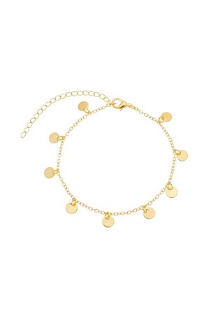 Pulseira de Medalhas Ouro