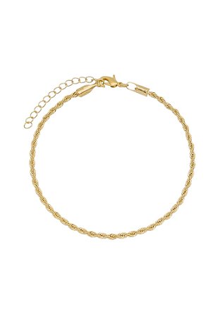 Pulseira Cordão Baiano Ouro