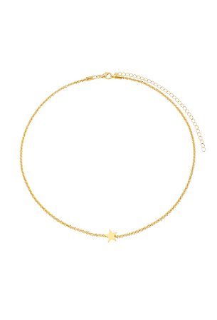 Choker de Malha com Estrela Ouro
