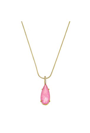 Colar de Pedra Fusion Gota