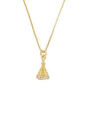 Colar de Nossa Senhora Cravejado