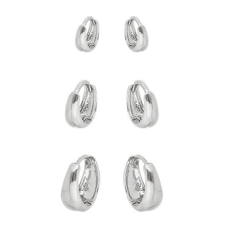 Brinco Argola Gota Click Lisa