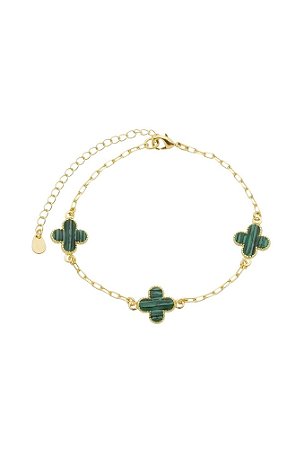 Pulseira de Trevos Esmaltada