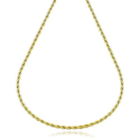 Choker Cordão Baiano 2mm Ouro