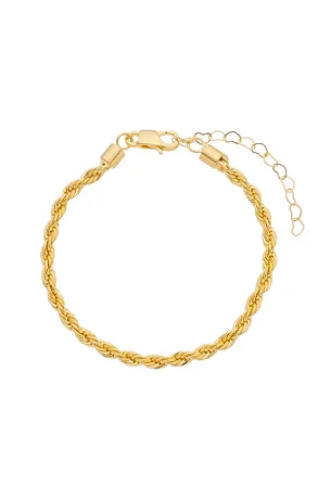 Pulseira Cordão Baiano 4mm