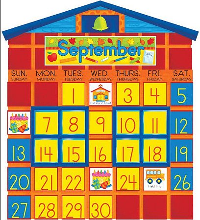 Schoolhouse calendar