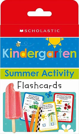 kindergarten summer activity flashcards