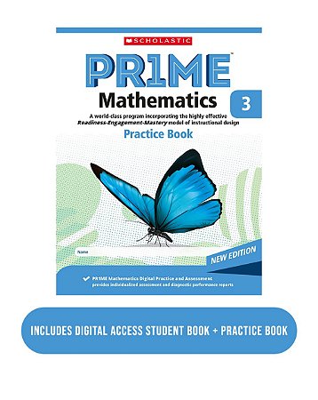 Prime Mathematics Grade 3 Practice Book Pack - New Edition