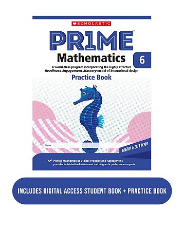 Prime Mathematics Grade 6 Practice Book Pack - New Edition