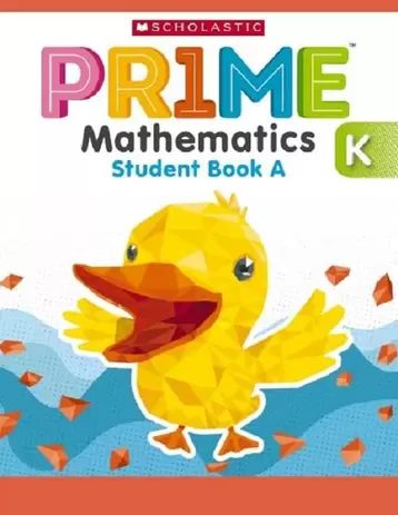 Prime Mathematics K - Student Book A