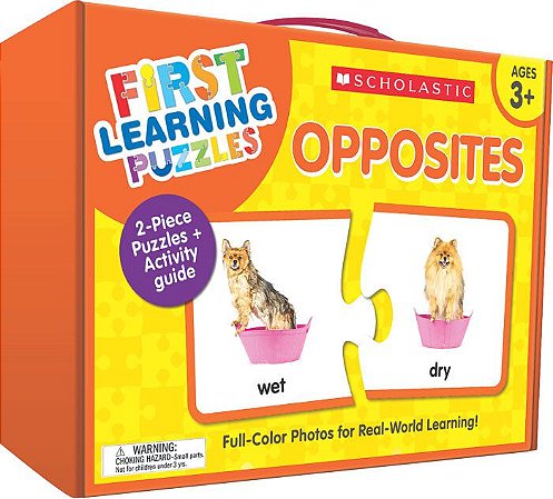 first learning puzzles opposites