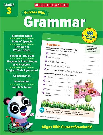 Success with Grammar Grade 3 Workbook