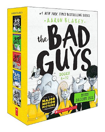 the bad guys even badder box set (books #6-10)