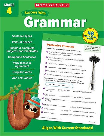 Success with Grammar Grade 4 Workbook