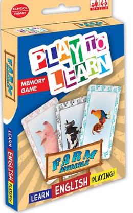 jogo da memória - farm animals