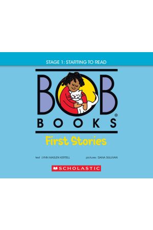 bob books first stories (stage 1) hardcover bind-up