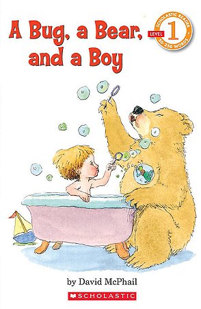 a bug a bear and a boy