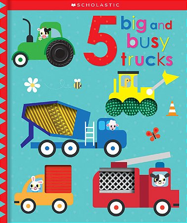 5 big and busy trucks